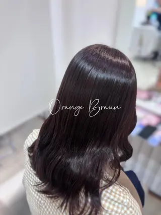 ロング 井上 昴のヘアスタイル