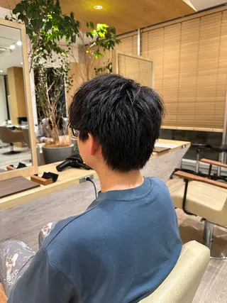 メンズ 鶴見/Bonecca /林 愛翔のヘアスタイル