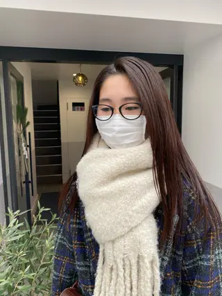 ロング XENA表参道 MIKUのヘアスタイル