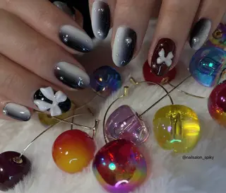 ネイル Spiky とうげ ふうかのネイルデザイン