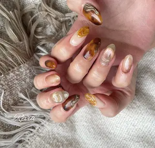 ネイル revia所属・ERI Nailistのネイルデザイン
