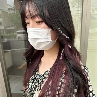 ロング カラー ｲﾁｶﾜ ﾐｵ/ minim hairのヘアスタイル