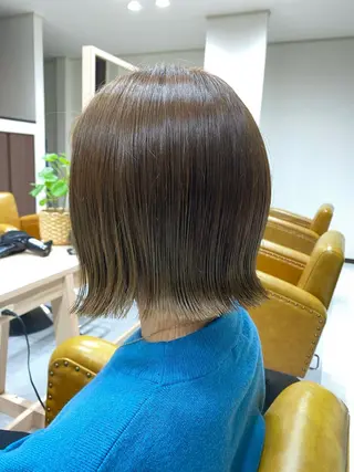 ミディアム カラー ヘアアレンジ 松本 菜那のヘアスタイル