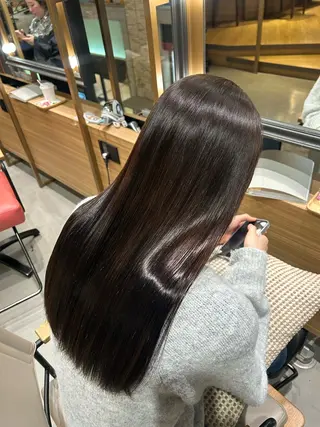 ロング カラー パーマ ウノプリール茶屋町店所属・Hotaru/梅田 /茶屋町のヘアスタイル