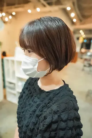 ショート カラー レイヤー/似合わせ TAKUYAのヘアスタイル