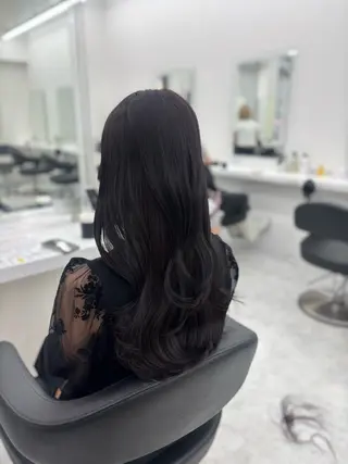 ロング カラー 🤍レイヤー/顔周り /hirari🤍のヘアスタイル