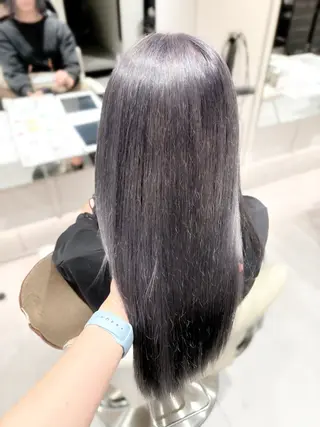 セミロング カラー 艶髪カラー/ レイヤー/yuiのヘアスタイル