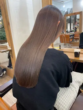ロング カラー HIKARU副店長/ ✨️髪質改善のヘアスタイル