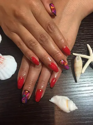 ネイル センター南 eclatのネイルデザイン