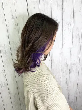 ミディアム 【清瀬】パサツキ 広がり改善川合剛史のヘアスタイル