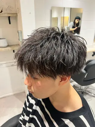 ショート メンズ 【パーマ満足度No. 1🥇】宮脇 大樹のヘアスタイル