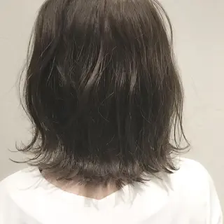 ミディアム カラー ヘアアレンジ 須藤 さやかのヘアスタイル