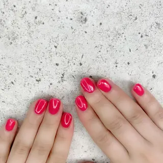 ミディアム カラー パーマ ヘアアレンジ メンズ キッズ ネイル マツエク・マツパ アイブロウ Salon Ｋのネイルデザイン