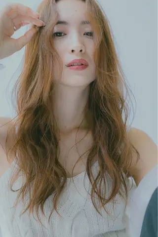 ロング カラー ノンダメージサロン/ 豊中/美容室のヘアスタイル