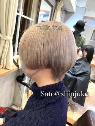 カラー 艶髪💫透明感💖 Sato Toyoのヘアスタイル