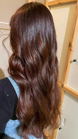 ロング カラー hair terrace M所属・郡山/透明感カラー /馬場アンドレアのヘアスタイル