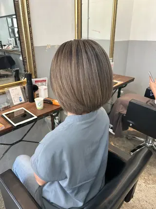 ショート SITY.天神大名【シティ】所属・🦋mamiya🦋 カットモデル募集のヘアスタイル