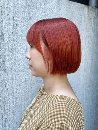 ショート lounge×morio ikebukuro所属・田畑 優希のヘアスタイル