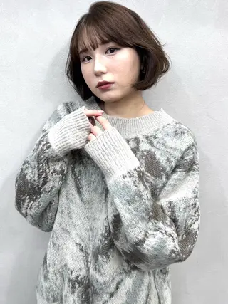 ミディアム 橋口 亮平のヘアスタイル