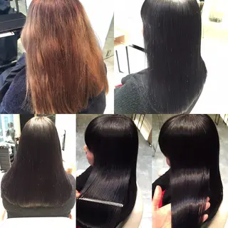 ショート ミディアム セミロング ロング カラー Re:ta KANZOのヘアスタイル