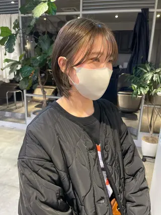 ショート カラー 斉藤 瑞恵のヘアスタイル