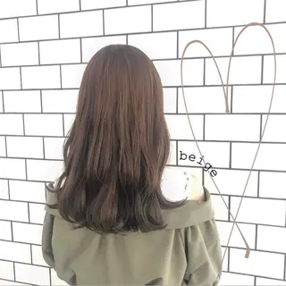 セミロング カラー お洒落パーマ/ 艶カラー/michiのヘアスタイル