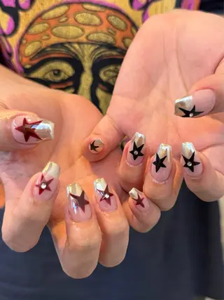 ネイル GRANDE大須 Cecil💜のネイルデザイン