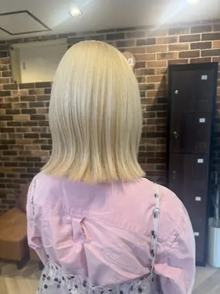 カラー ミディアム AROMA awanoのヘアスタイル