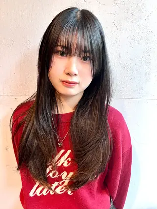 ロング 小笠原 悠斗のヘアスタイル