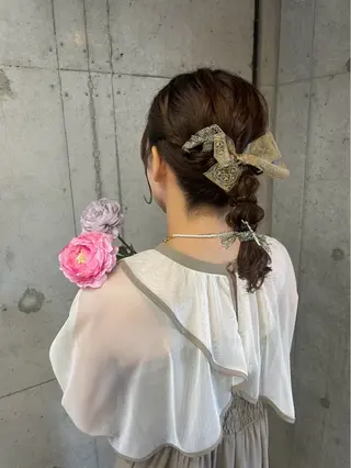 ヘアアレンジ Reve  resort所属・美髪× ヘアセット✨Araiのヘアスタイル