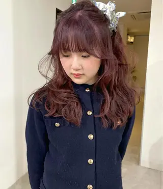 カラー niko_saga_hairmake所属・アヤカ （AYAKA）のヘアスタイル