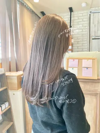ロング カラー ✨横須賀髪質改善✨️ 加藤 百音のヘアスタイル