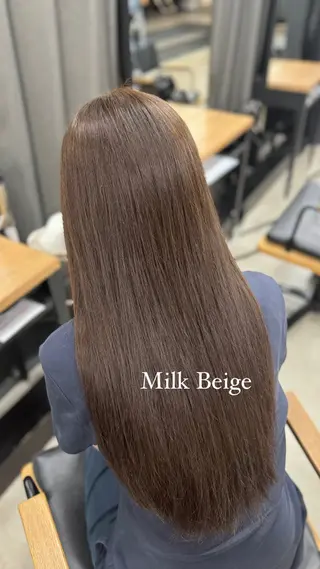 ロング カラー MIYUU NAKAYAMAのヘアスタイル