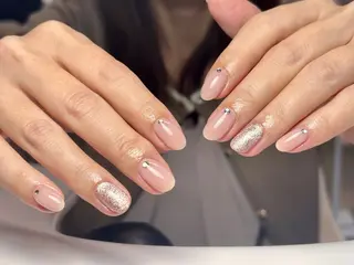 ショート トゥー フエンのネイルデザイン