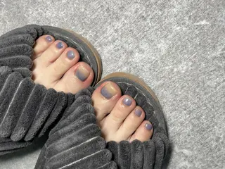 ネイル Ray. ちゅるん系ニュアンスのネイルデザイン