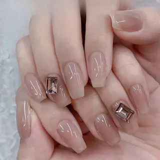 ネイル 【パラジェル・フィルイン】 T&BNAIL STUDIO所属・ナ サギ ロング無制限中のネイルデザイン