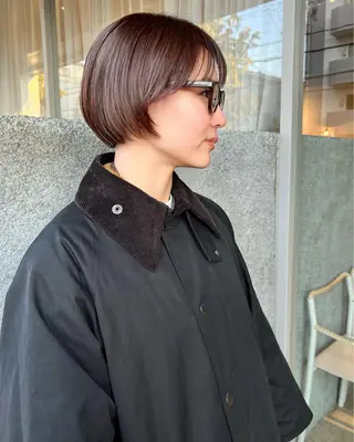 ショート レイヤー/ショート ボブ/コジマショウタのヘアスタイル