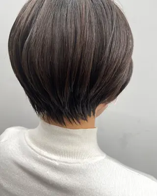 ショート 京都レイヤーカット/ 縮毛矯正/羽柴りくのヘアスタイル