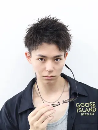 パーマ ヘアアレンジ メンズ メンズ特化❤️🔥 RIKU❤️🔥のヘアスタイル