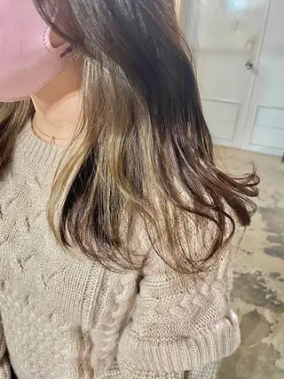 ミディアム カラー La fith hair ray所属・メンズ/パーマ/ ブリーチ/KAITOのヘアスタイル