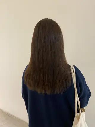 ミディアム カラー ANY/須田 麻人/ハードパーマのヘアスタイル