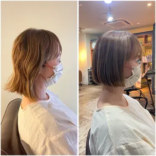 ショート HAIR en所属・撮影モデル募集‼️ 大橋菜々美のヘアスタイル