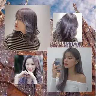 ミディアム カラー ヘアアレンジ eN°byyoureshair所属・🎀トップスタイリ スト湯川響🎀のヘアスタイル