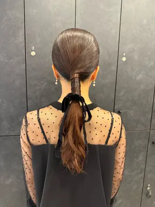 ヘアアレンジ 藤原 凜香のヘアスタイル