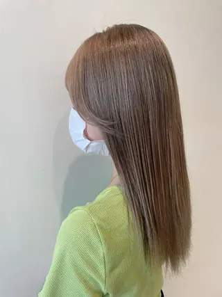 ロング カラー ボブ/インナーカラー /眉毛/Miyuのヘアスタイル