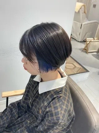 ショート カラー 🫧ゆうき🪽 髪質改善/ハイライトのヘアスタイル