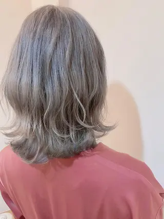 ミディアム カラー ペッツ本店 スタイリスト増田ゆきのヘアスタイル