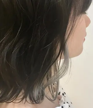 ミディアム カラー loca by tree所属・髪質改善/うる艶ヘア HARUNAのヘアスタイル