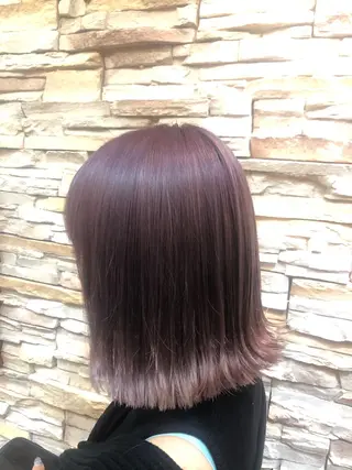 ミディアム 本多 美羽のヘアスタイル