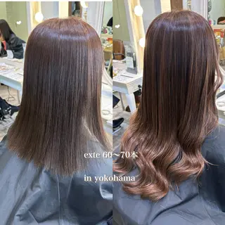 ミディアム エクステ/ハイトーン 🐏☁️miminaのヘアスタイル